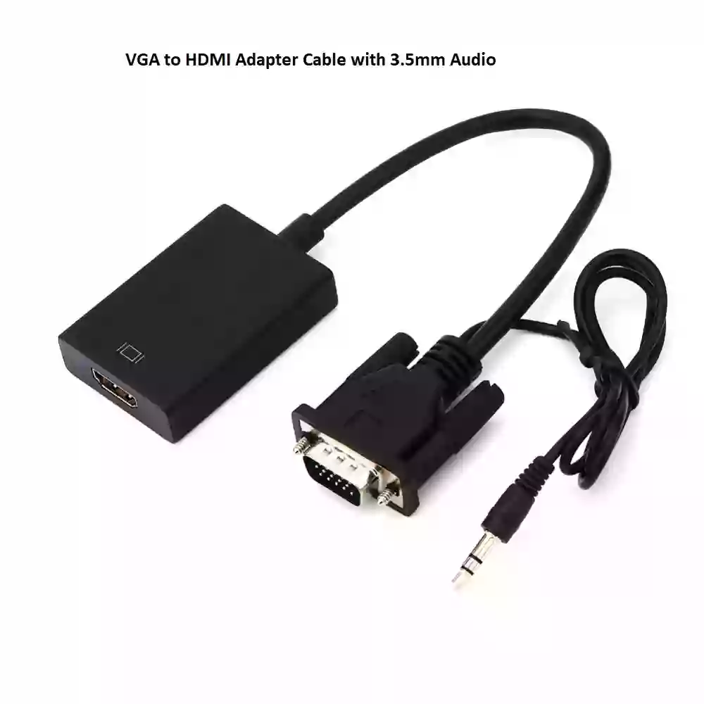 VGA to HDMI  converter Adapter Cable with Audio